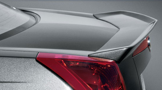2003-2007 Cadillac CTS Factory Post No Light Spoiler, Painted