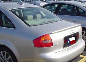 1999-2004 Audi A6 Factory Lip No Light Spoiler- Painted