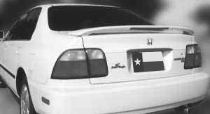 1996-1997 Honda Accord 2 by 4DR Factory Post Lighted Spoiler - Painted
