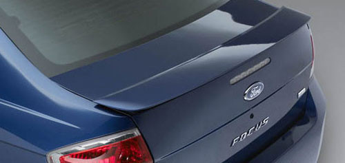 2008-2011 Ford Focus 2 by 4DR Factory Post No Light Spoiler, Painted