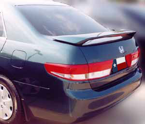 2003-2005 Honda Accord 2DR Factory Post Lighted Spoiler, Painted