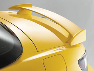 2000-2007 Honda S2000 Factory Post No Light Spoiler, Painted