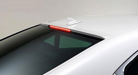 2007 And Up Lexus LS460 Window No Light Spoiler- Painted