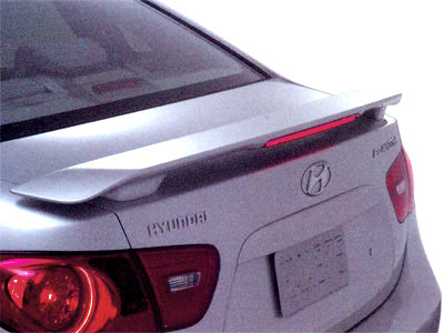 FG-217p 2007-2010 Hyundai Elantra Factory Post Lighted Spoiler- Painted