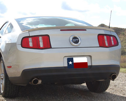 2010-2014 Ford Mustang Factory Lip No Light Spoiler, Painted
