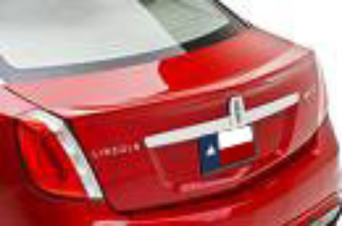 2010-2012 Lincoln MKS Flush No Light Spoiler- Painted