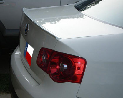 2005.5-2010 Volkswagen Jetta Lip No Light Spoiler, Painted