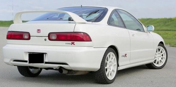 1997-2001 Acura Integra Type R Factory Post No Light Spoiler, Painted