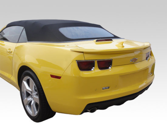 2011-2013 Chevrolet Camaro Convertible Factory Lip No Light Spoiler, Painted