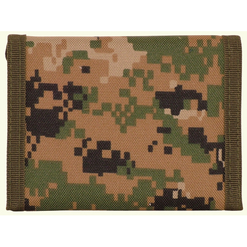 Nylon Commando Wallet - Digital Woodland Camo