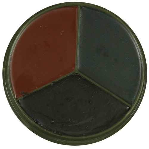3 Color Face Paint Compact - Woodland Camo