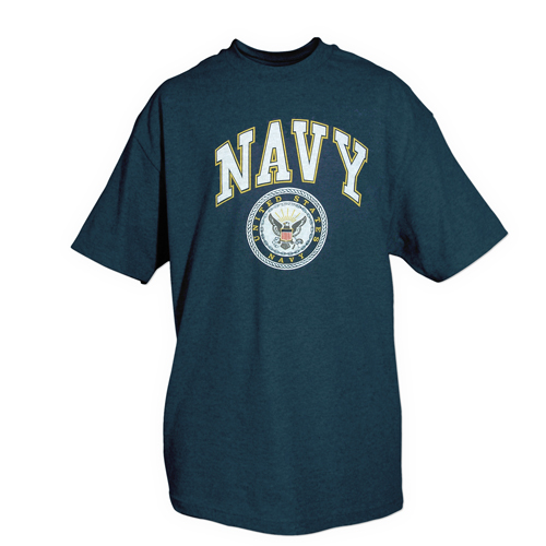 63-93 L  Navy One-Sided Imprinted T-Shirt