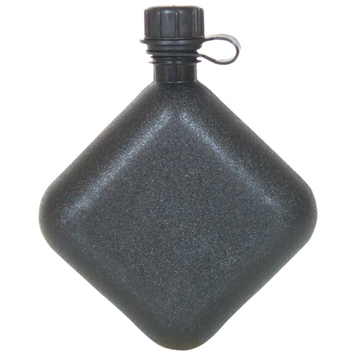 FOX OUTDOOR GI Collapsible 2-Quard Black Bladder Canteen (35-11 BLACK)