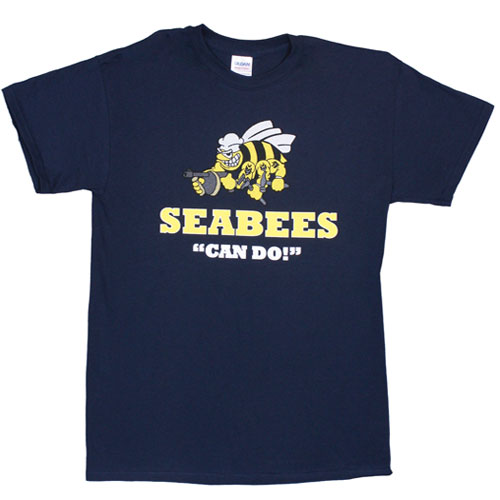 Navy One-Sided Imprinted T-Shirt