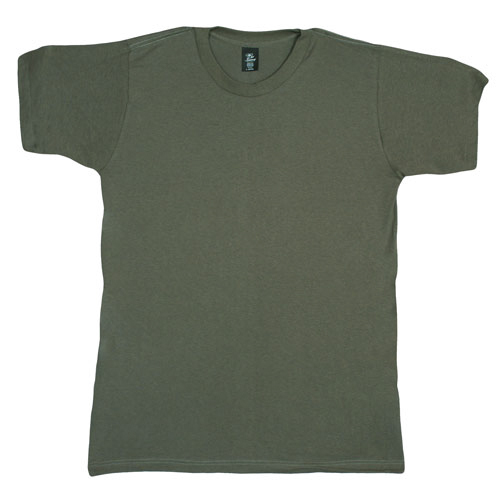 Mens Short Sleeve T-Shirt - Olive Drab, Small