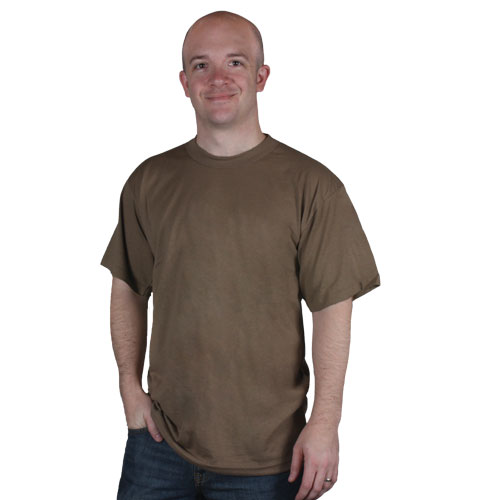 Short Sleeve T-Shirt - Brown - Extra Large