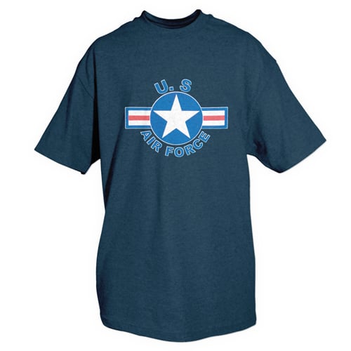 64-435 XXL Air Force One-Sided Imprinted T-Shirt
