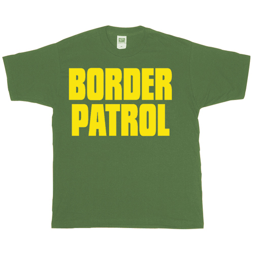 Two-Sided Imprinted T-Shirt - Olive Drab - 2X Large