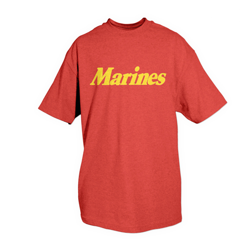 64-625 S Marines One-Sided Imprinted T-Shirt