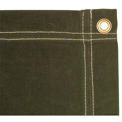 OD Canvas Tarp - Olive Drab - 10 x 20 ft.