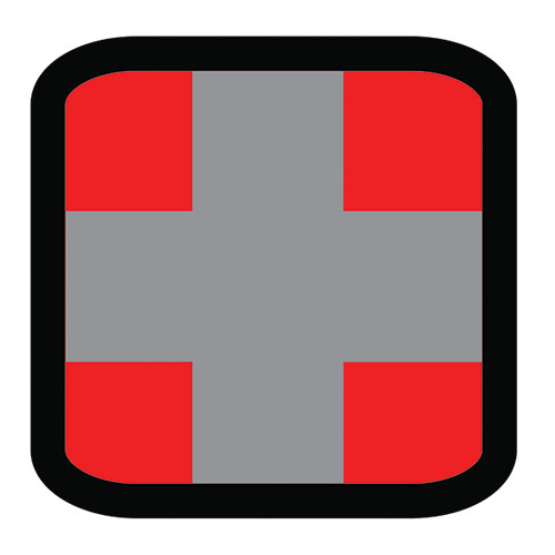 84P-021  Medical & Morale Patches pack of 12