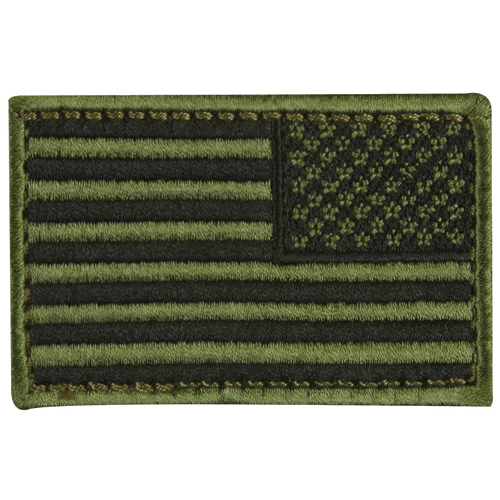 84P-870  USA Flag Patch pack of 12