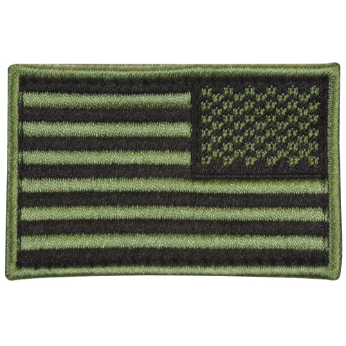 84P-877  USA Flag Patch pack of 12