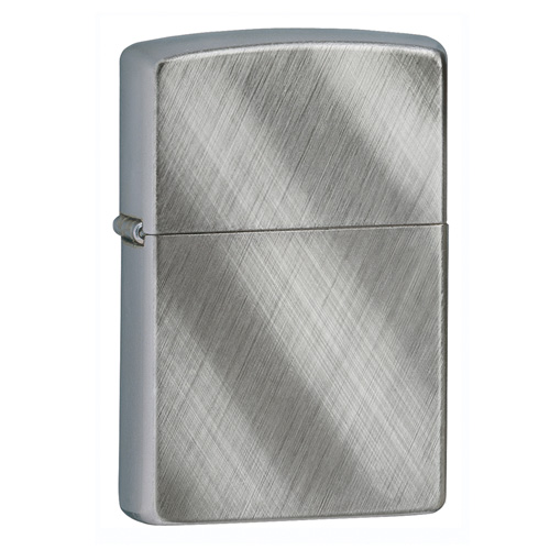 Diagonal Weave Zippo Lighter
