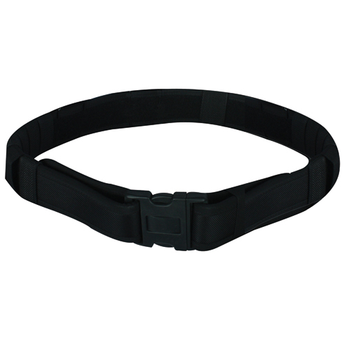 Tactical Duty Belt - Black - Medium (32in. - 38in.) - Adjustable & Weatherproof