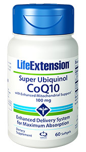 Picture of Life Extension 1426 100 mg. Super Ubiquinol COQ10 with Enhanced Mitochondrial Support