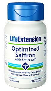 Picture of Life Extension 1432 Optimized Saffron with Satiereal- 60 Vegetarian Capsules