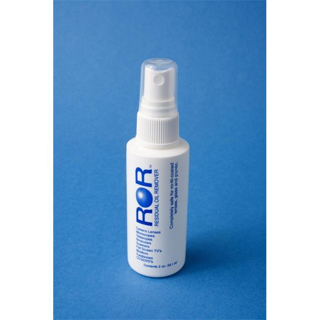 ROR ROR2 Optical Lens Cleaner 2 Oz. Spray Bottle- Pack of 12