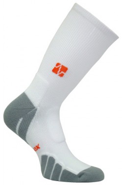 VT 0810T Tennis Classic Crew Medium Weight Socks, White - Small