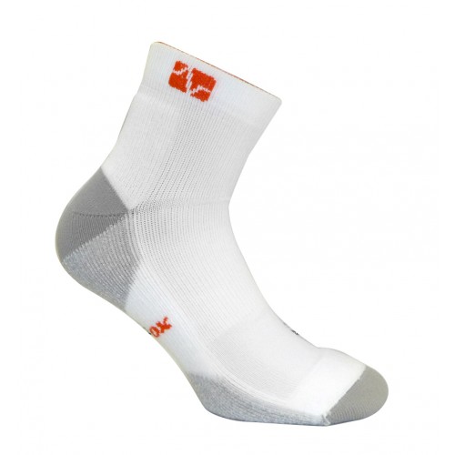 VT 0213T Tennis Extra Padding Drystat Compression Socks- White - Extra-Large