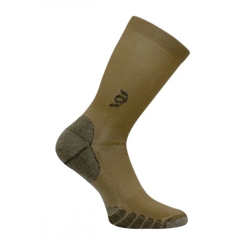 TSC 100 Compression Crew Socks, Khaki - Extra Large