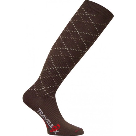 TS 5000 Patented Graduated Compression OTC Socks 10-18 Mmhg, Brown - Medium