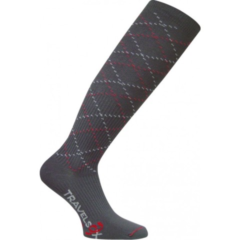 TS 5000 Patented Graduated Compression OTC Socks 10-18 Mmhg- Grey - Small