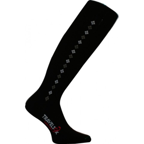 TS 2000 Patented Graduated Compression OTC Socks 10-18 Mmhg, Black - Large