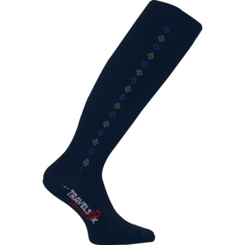 TS 2000 Patented Graduated Compression OTC Socks 10-18 Mmhg- Navy - Medium