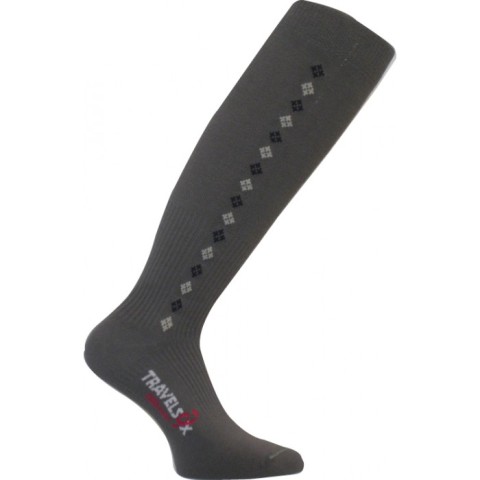 TS 2000 Patented Graduated Compression OTC Socks 10-18 Mmhg, Grey - Small