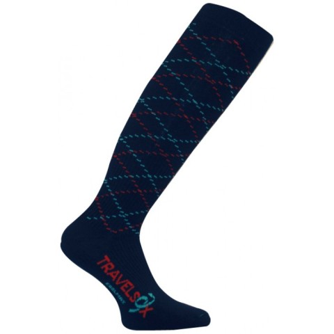 TS 5000W Patented Graduated Compression OTC Socks 10-18 Mmhg- Navy - Small