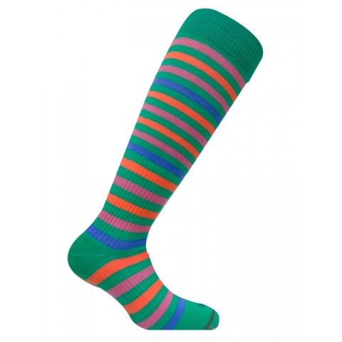 TSS 100W Patented Graduated Compression OTC Socks 10-18 Mmhg- Green - Medium
