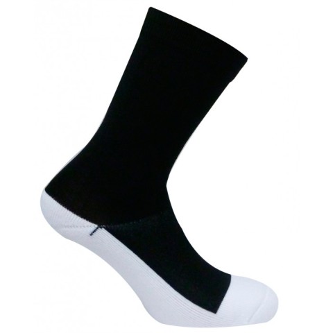 CSD 0356 Dress Classic Crew Compression Drystat Socks- Black - Large