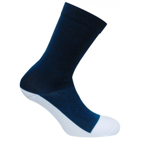 CSD 0356 Dress Classic Crew Compression Drystat Socks- Navy - Extra Large