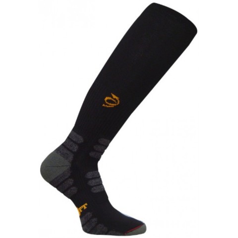 TWS 1000 Patented Graduated Compression Extra Cushion OTC Socks, Black - Small