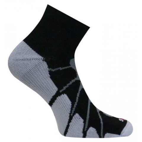 SS 4011 Sport Plantar Fasciitis Arch Support Ped Compression Socks- Black - Medium