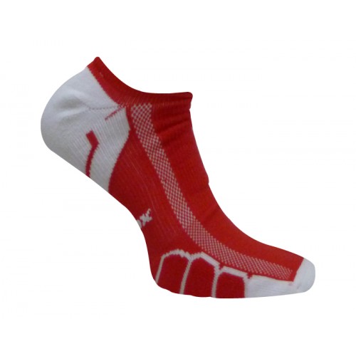 VT 0310 Ghost Light Weight Running Socks- Red - Extra Large