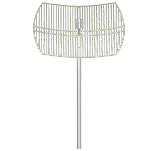Hana Wireless HW-DCGD24-19NF 2.4-2.5GHz 19dBi Grid Dish Antenna