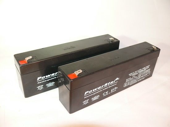AGM1223-2Pack 12V 2.2Ah NP2.3-12 BP2.3-12 GP GH1222 Battery 2.3AH High Rate