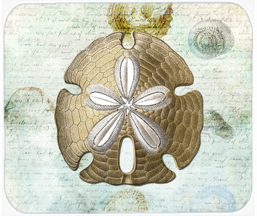 9.5 x 8 in. Sand Dollar Mouse Pad, Hot Pad or Trivet